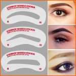 Spezialisiert Professional Eye Brow Template Accessories Makeup tool Kit