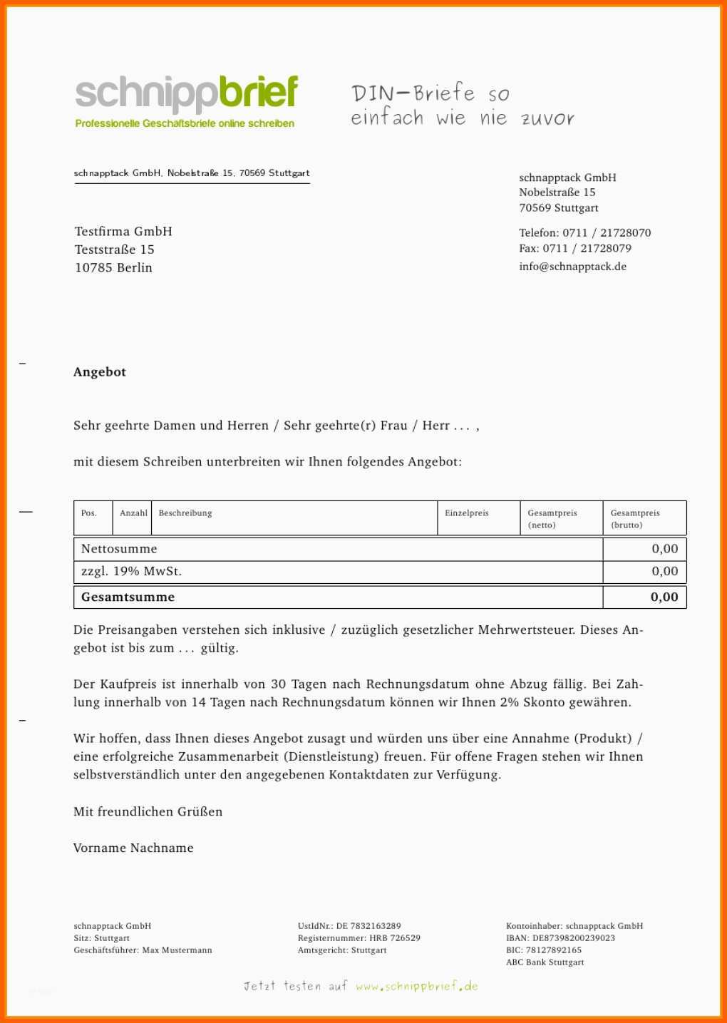 Spezialisiert Vorlage Angebot Einholen Absage Angebot Preis Vorlage Zum