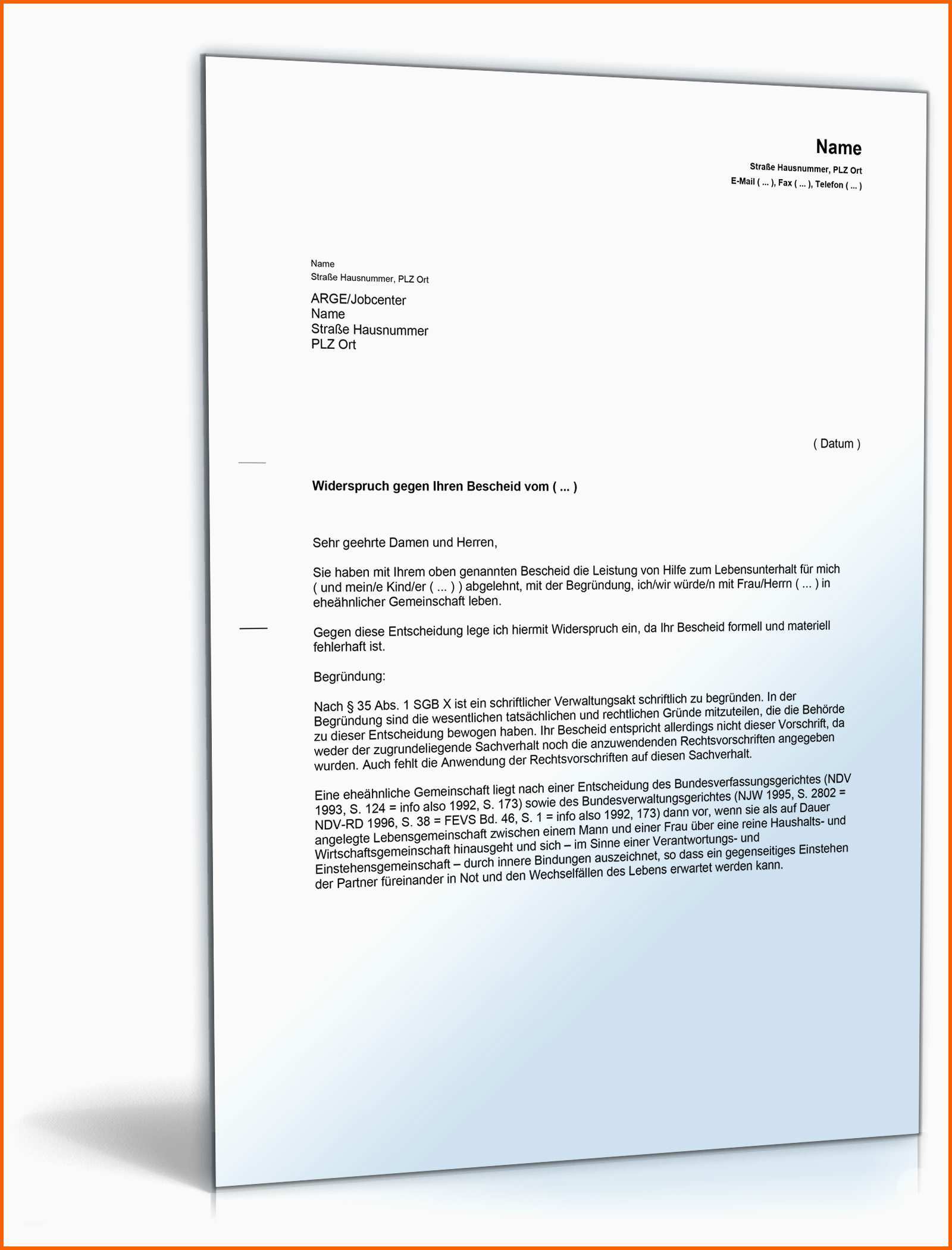Spezialisiert Widerspruch Bei Der Arge