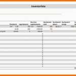 Tolle 15 Inventurlisten Vorlagen Kostenlos Excel