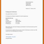 Tolle 20 Vorlage Kündigung Krankenkasse