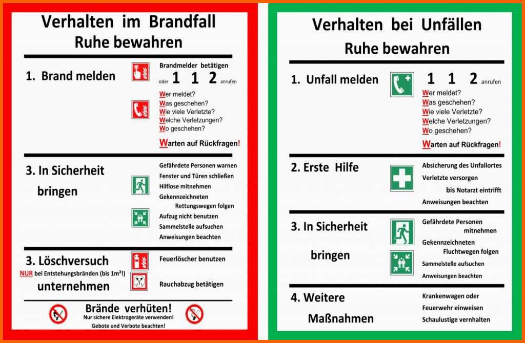 Tolle 53 Hübsch Verhalten Bei Unfällen Vorlage Abbildung