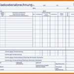 Tolle 9 Reisekostenabrechnung formular Excel