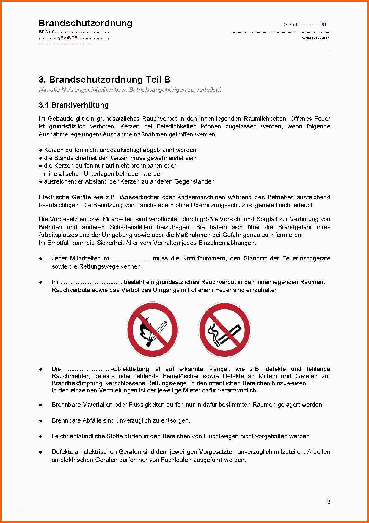 Tolle Brandschutzordnungen Gemäß Din In Nrw Und Rlp