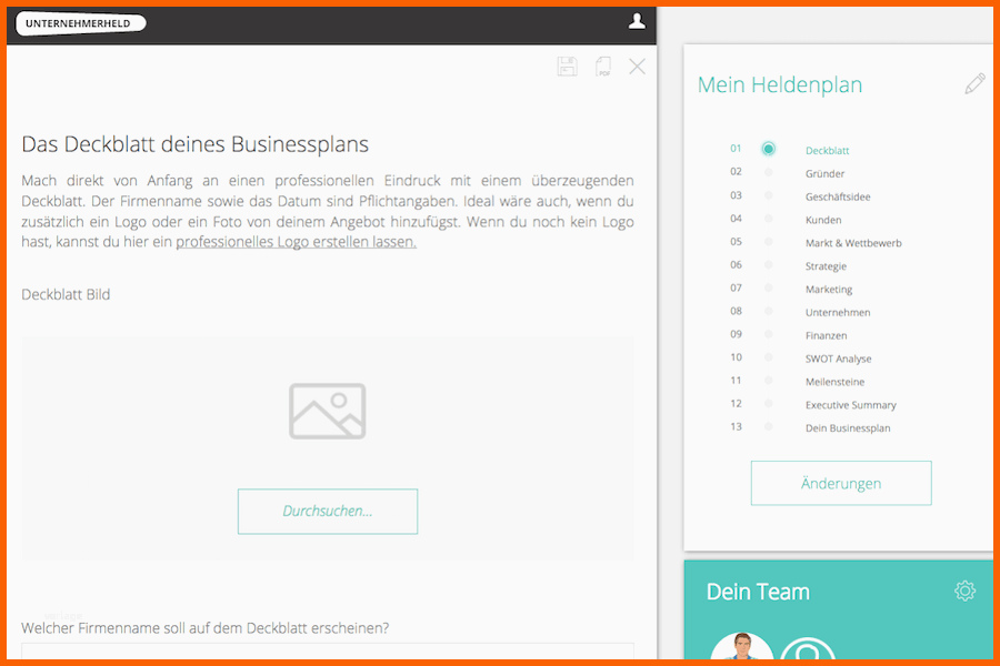 Tolle Businessplan Vorlage Für Ihre Existenzgründung
