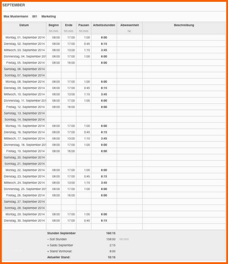 Tolle Excel Arbeitszeit Berechnen Mit Pause Vorlage – De Excel