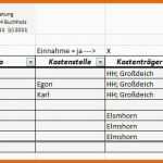 Tolle Excel tool Kassenbuch