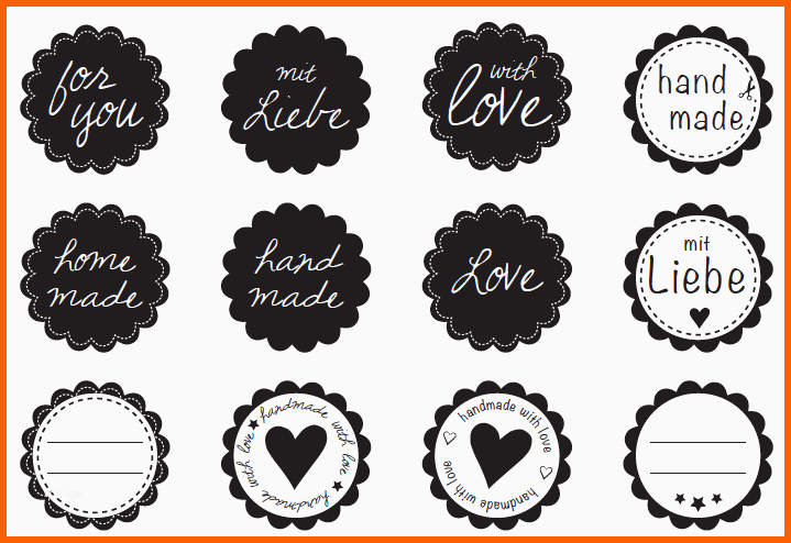 Tolle Free Printable Etiketten Handmade Printables