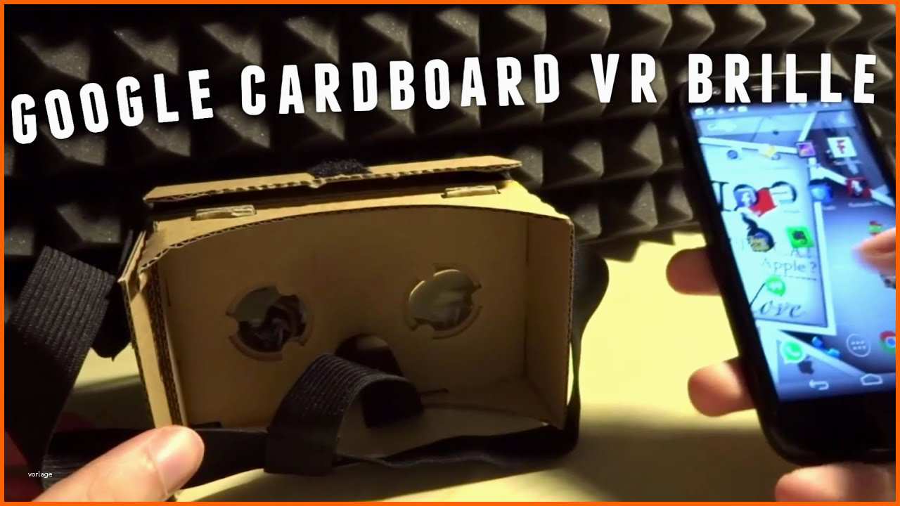 Tolle Google Cardboard Vr Brille Selber Bauen Virtual Reality