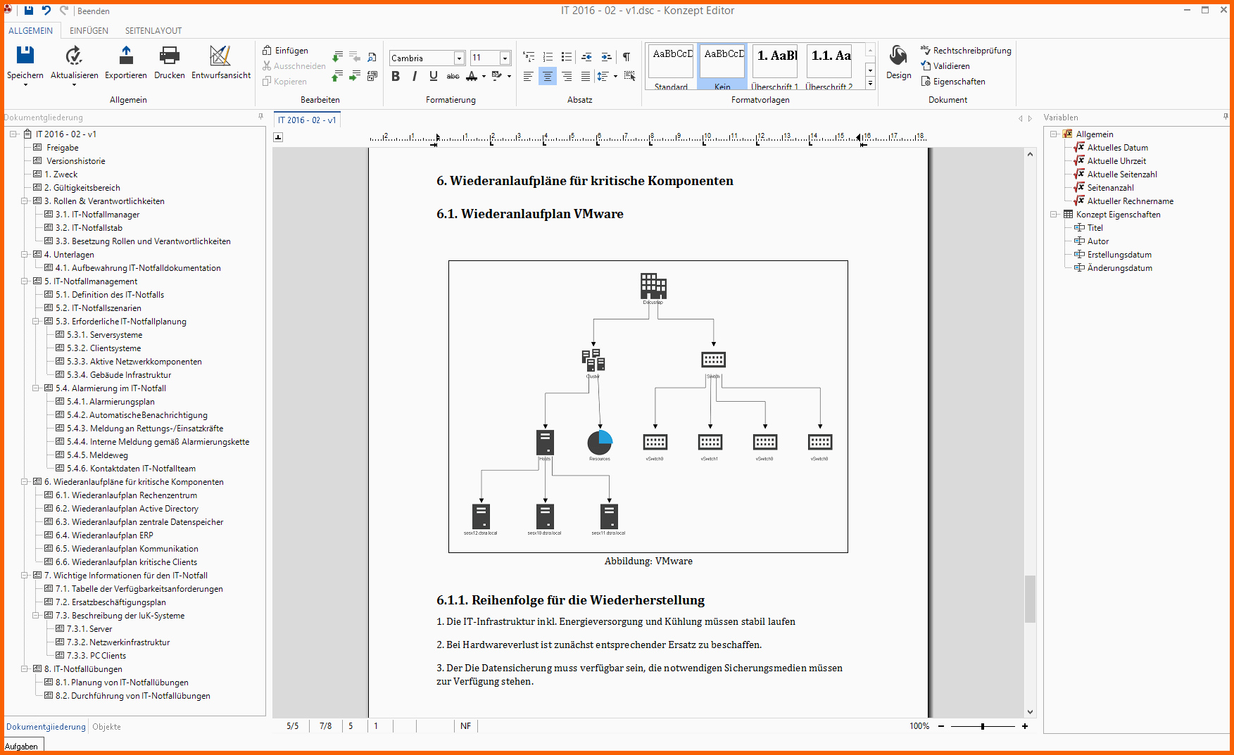 Tolle It Handbuch Und It Notfallhandbuch Mit Docusnap Erstellen