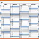 Tolle Kalender 2017 Vorlagen Zum Ausdrucken Pdf Excel Jpg