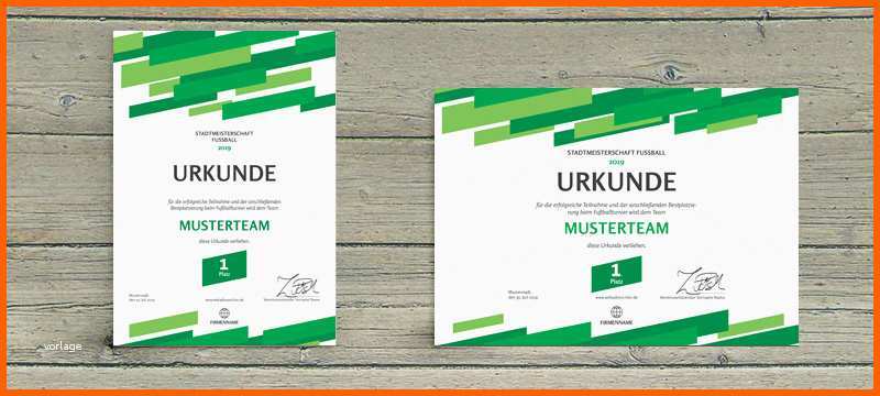 kreatives urkundendesign fuballturnier im hoch und querformatfusballturnier plakat vorlage