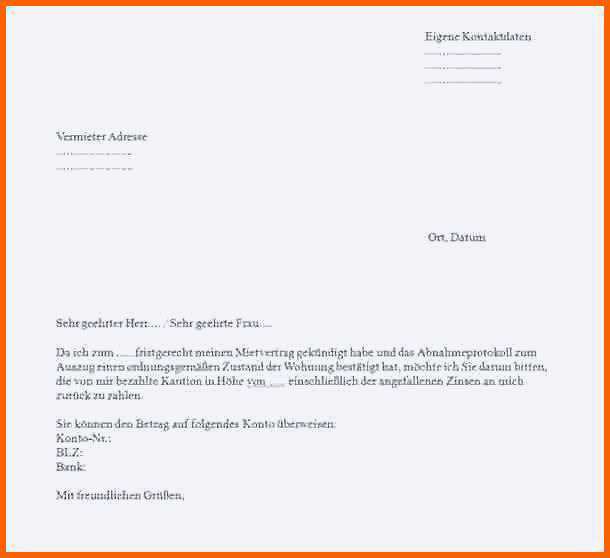 Tolle Kündigung Probezeit Muster Neues Kündigung In Der