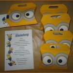 Tolle Minion Geburtstagseinladung Selber Basteln