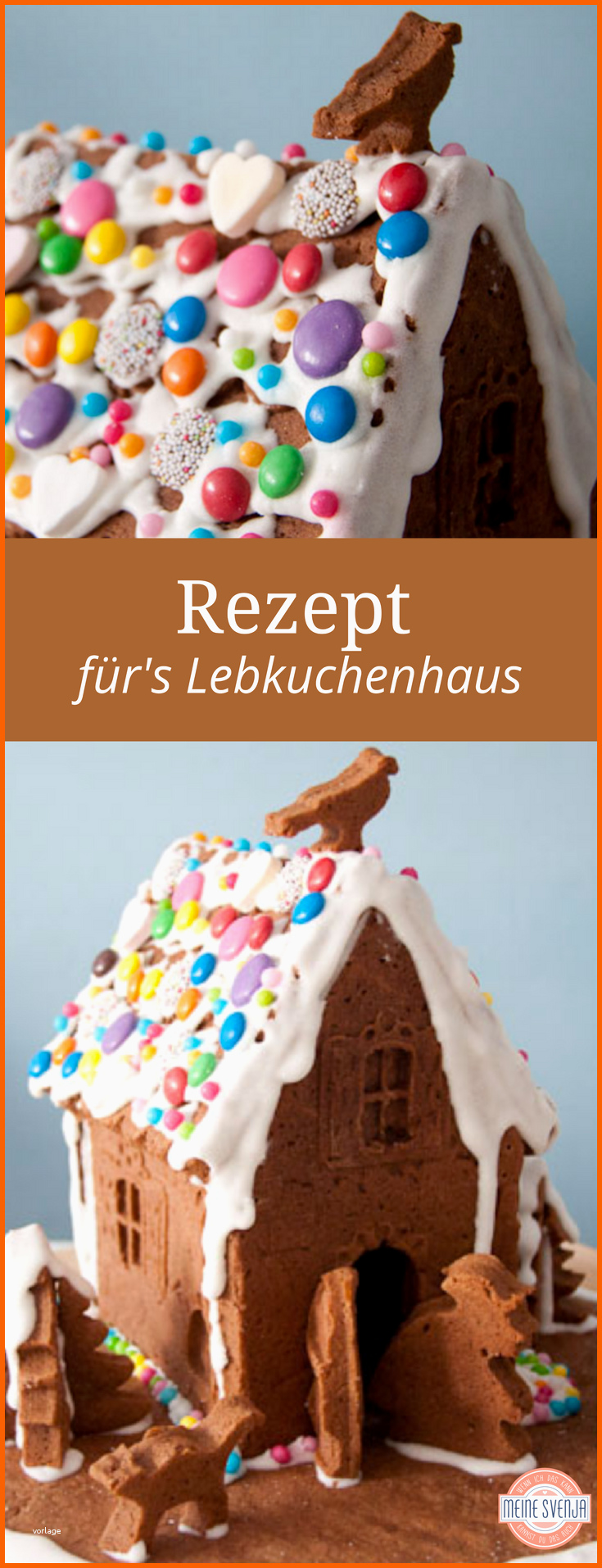 Tolle Rezept Lebkuchenhaus Mit Vorlage Gelingsicher Ich Habe