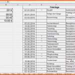 Tolle Vorlage Zur Dokumentation Der Täglichen Arbeitszeit Excel