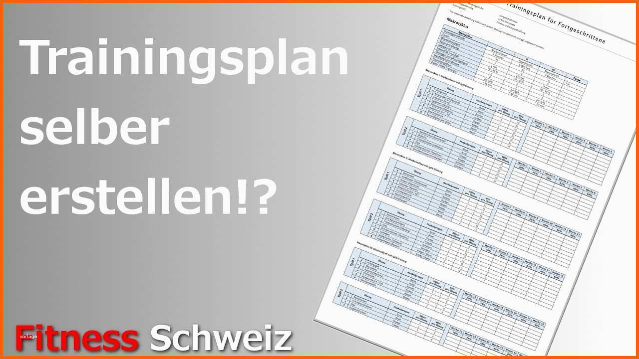 Tolle Was ist Der Richtige Trainingsplan Für Mich Tipps Zum