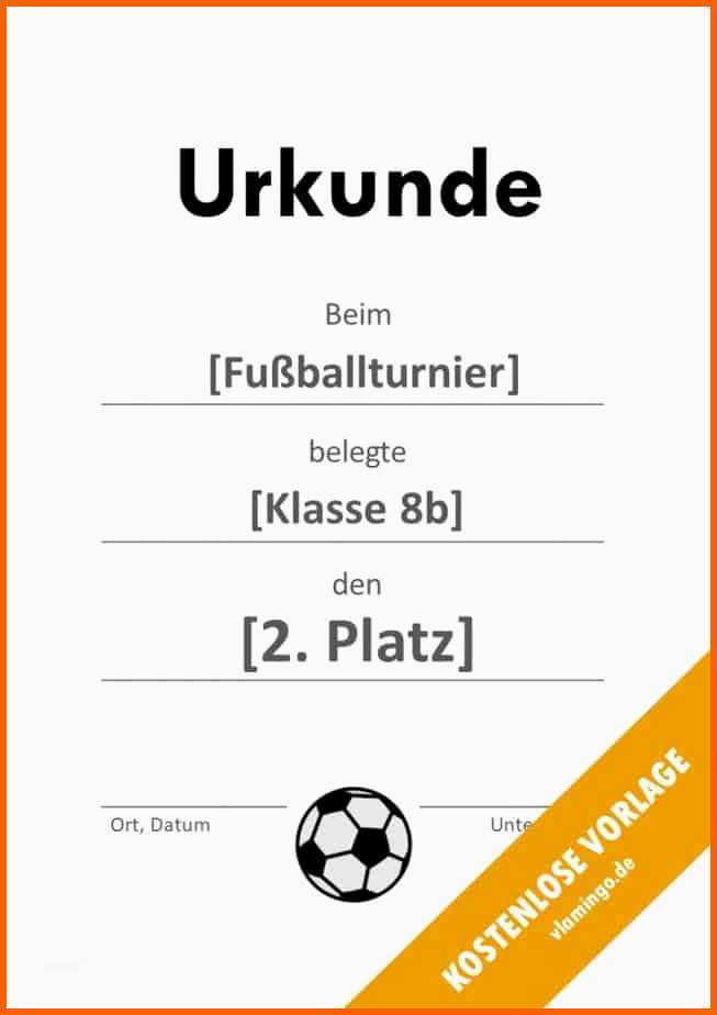 Überraschen 12 Kostenlose Urkunden Vorlagen Für Fußball Turniere