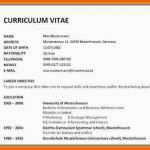 Überraschen 15 Cv Englisch Vorlage
