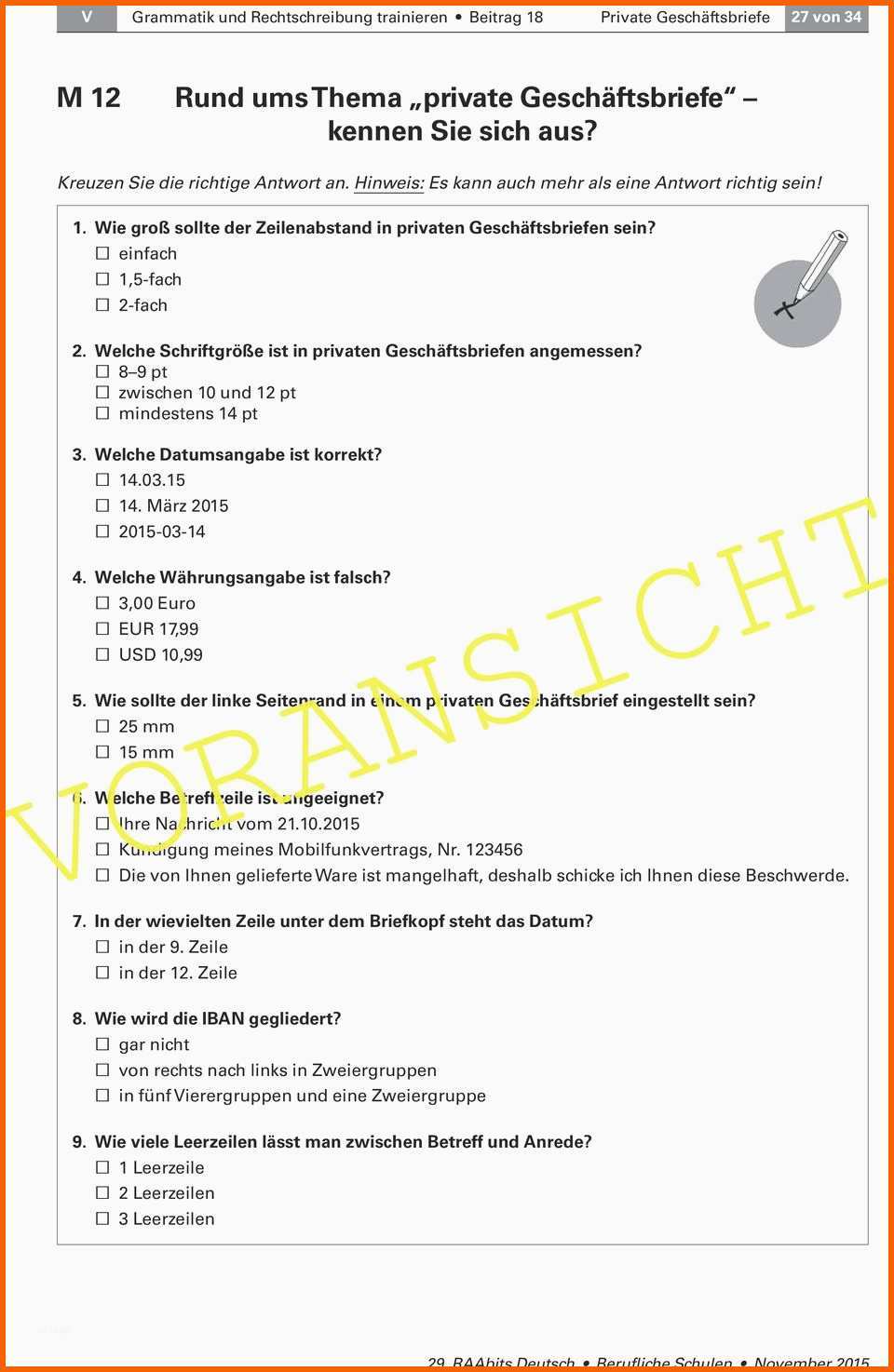 Überraschen 17 Privater Geschäftsbrief Vorlage Word