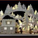 Überraschen 3d Double Arch forest Hut with forest Workers 62×38×8