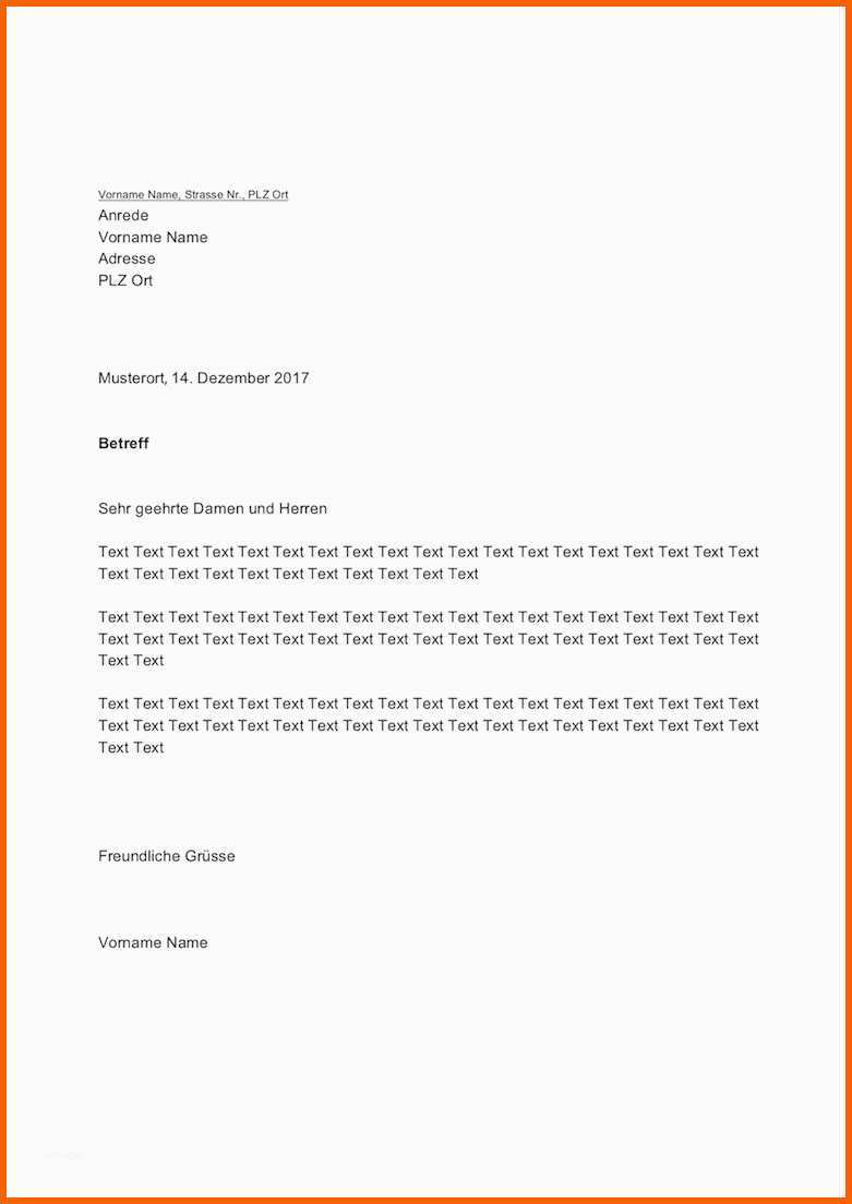 Überraschen 7 Briefkopf Vorlage Openoffice