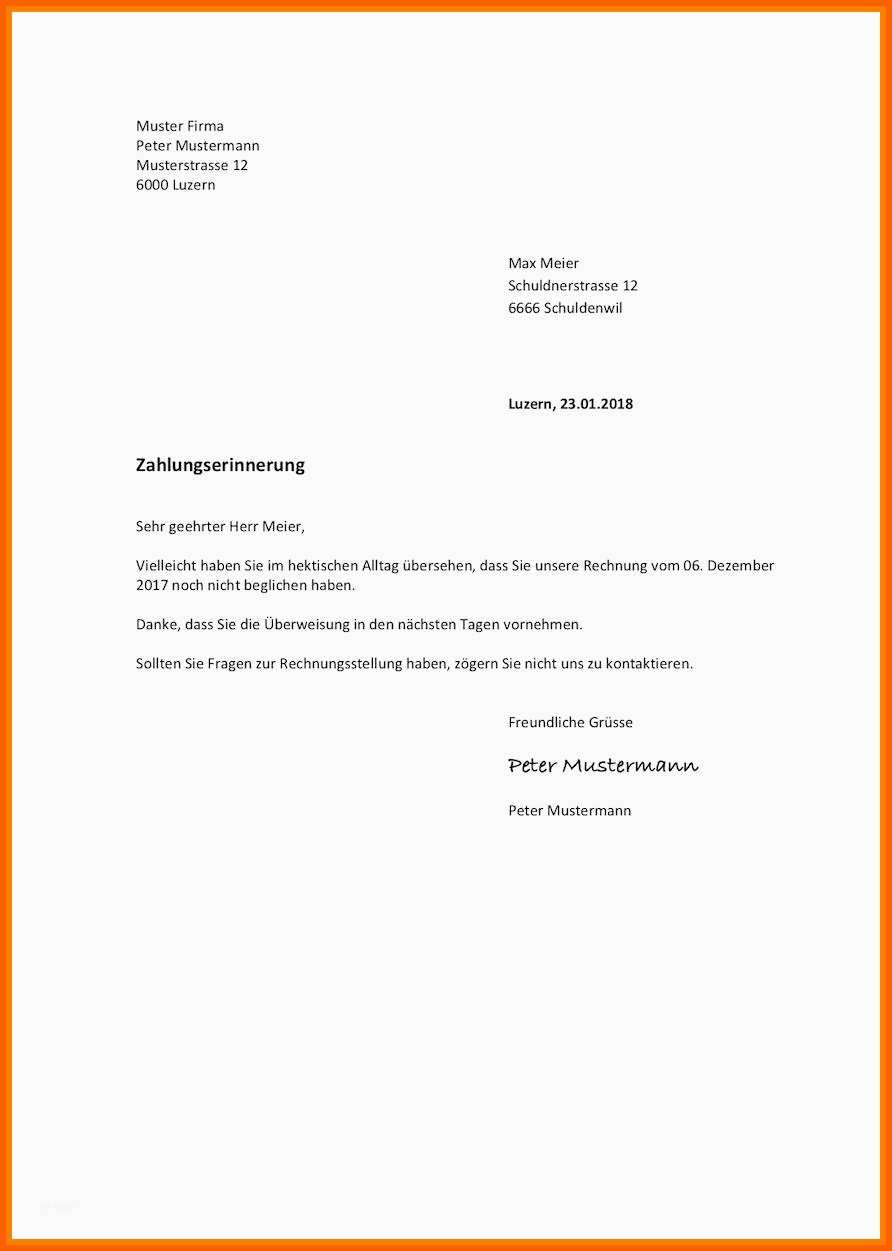 Überraschen 7 Vorlage Mahnung Mit Verzugszinsen