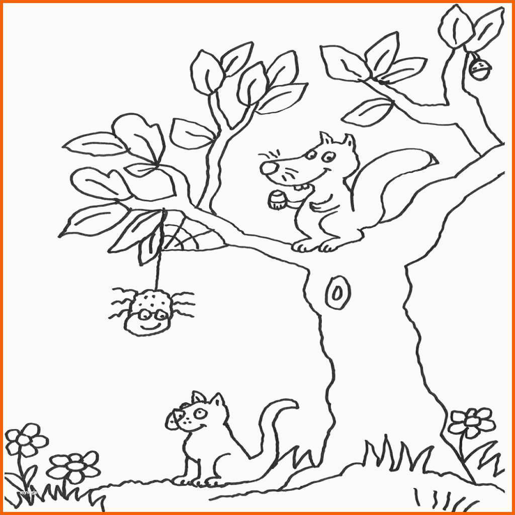 Überraschen Baum Ausmalbild Malvorlage Blumen with Regard to Baum
