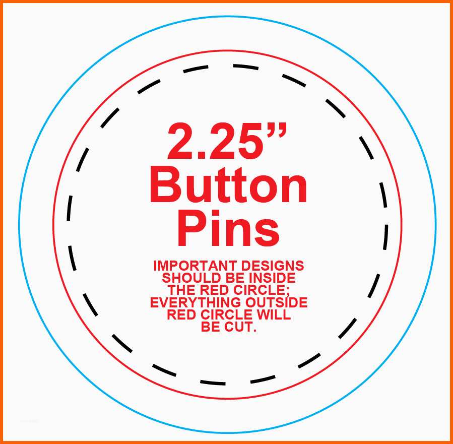 Überraschen button Vorlage 55mm Word – Wordde