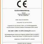 Überraschen Ce Konformitätserklärung Vorlage Schön Tischlerei Amstol