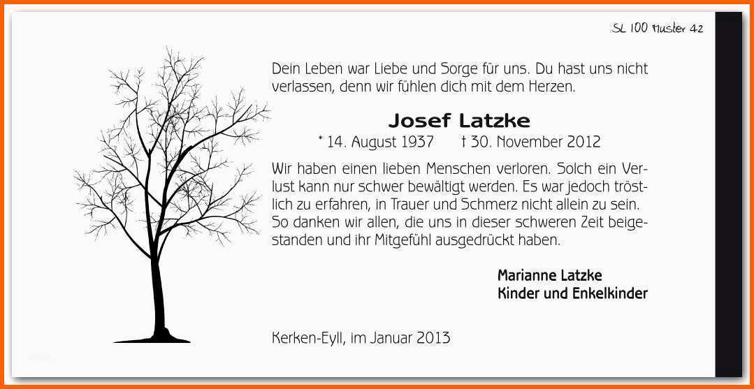 Überraschen Danksagungskarten Trauer Text Dankeskarten Und