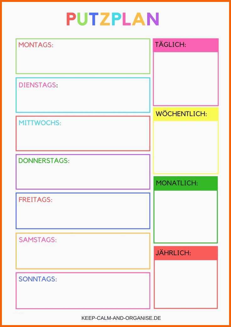 Überraschen Die Besten 25 Putzplan Wg Ideen Auf Pinterest