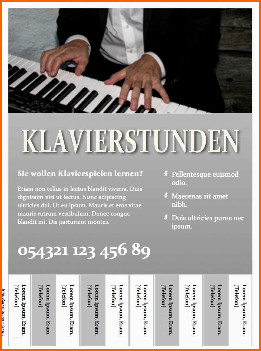 Überraschen Flyer Word Vorlage Schön Kostenlose Flyervorlage Für Einen