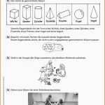 Überraschen Geometrische Körper Grundschule Arbeitsblätter Druckbare