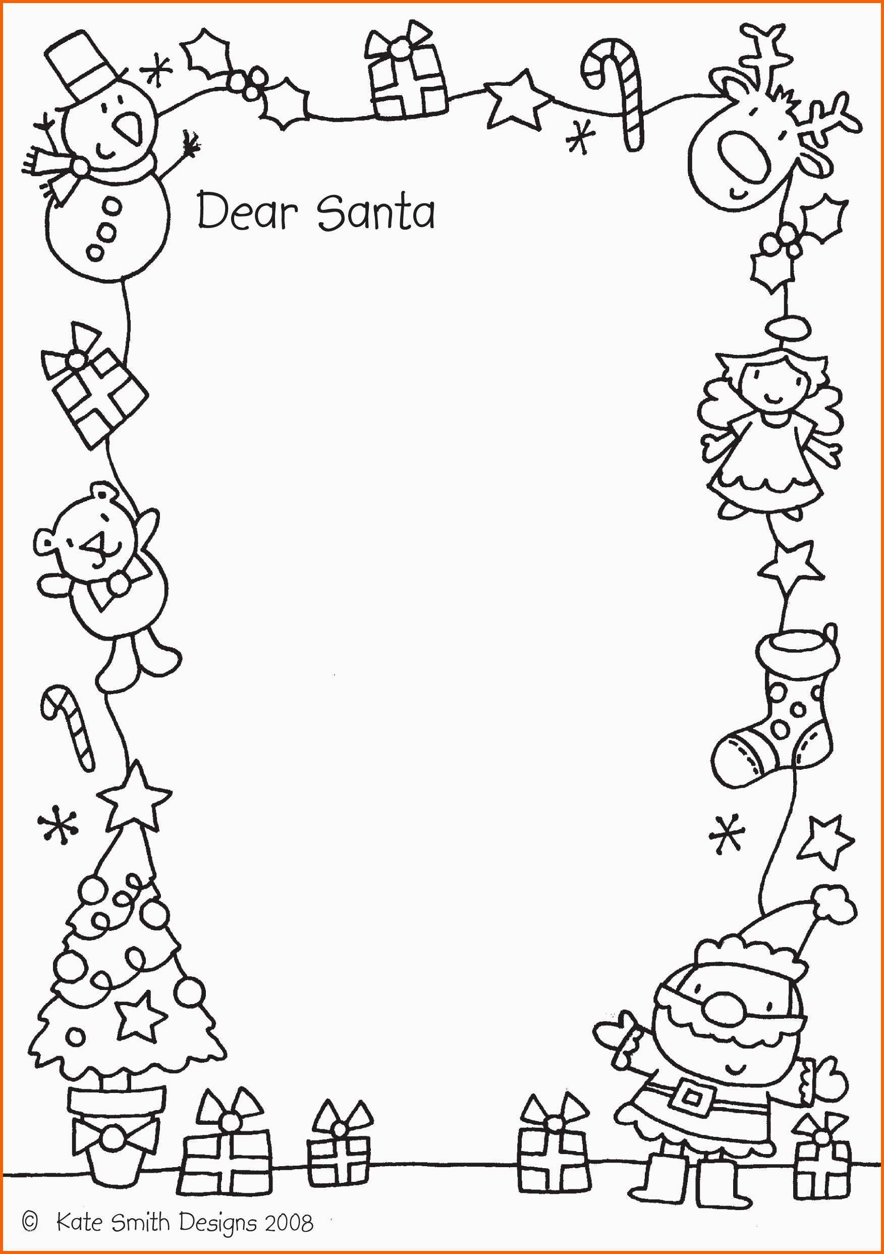 tag=santa letter to colour in