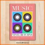 Überraschen Musik Magazin Cover Vorlage