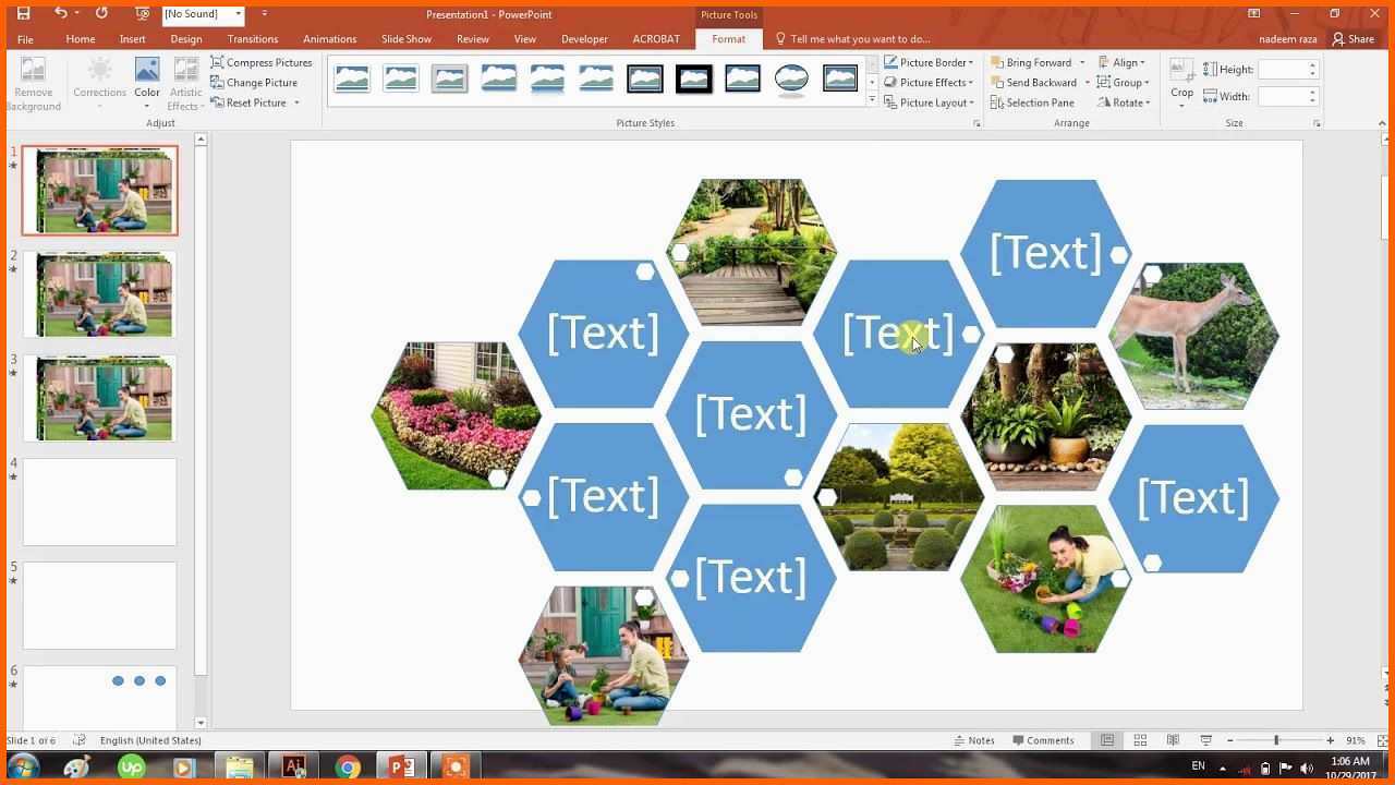 Überraschen Powerpoint Collage Vorlage Liveable Powerpoint Template A