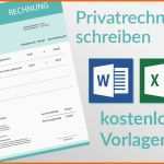 Überraschen Privatrechnung Was Muss Drauf Kostenlose Word Und Excel