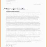 Ungewöhnlich 14 Bürokauffrau Bewerbung Muster