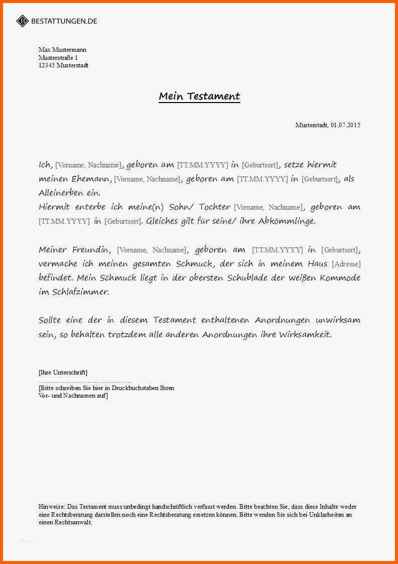 Ungewöhnlich 47 Luxus Erbe Ausschlagen Vorlage Bilder