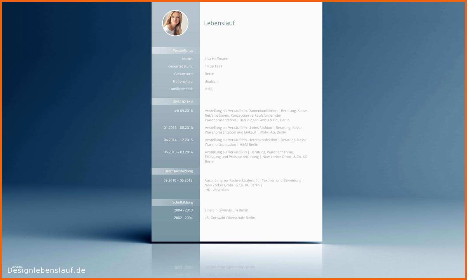 Ungewöhnlich Bewerbung Praktikum Muster Mit Anschreiben Und Lebenslauf