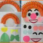Ungewöhnlich Clown Basteln Mit Kindern Zu Fasching Vorlagen Ideen