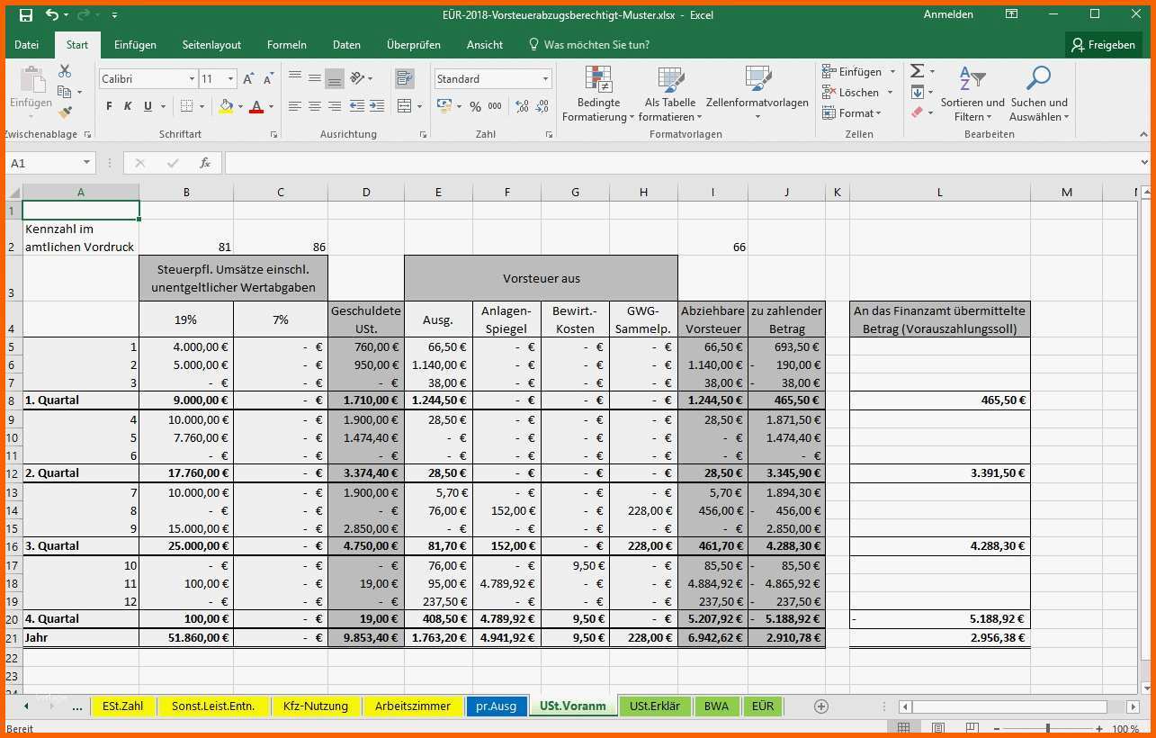 einnahmenuberschussrechnung excel vorlage kostenlos erstaunlich excel vorlage einnahmenuberschussrechnung eur pierre 5