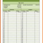 Ungewöhnlich Kostenloses Kassenbuch Als Excel Vorlage