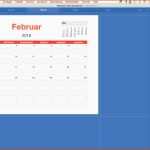 Ungewöhnlich Numbers Vorlage Kalender 2016