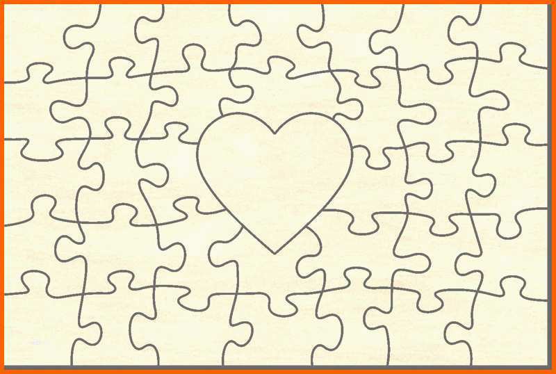 Ungewöhnlich Puzzle Vorlage Blanko Papacfo