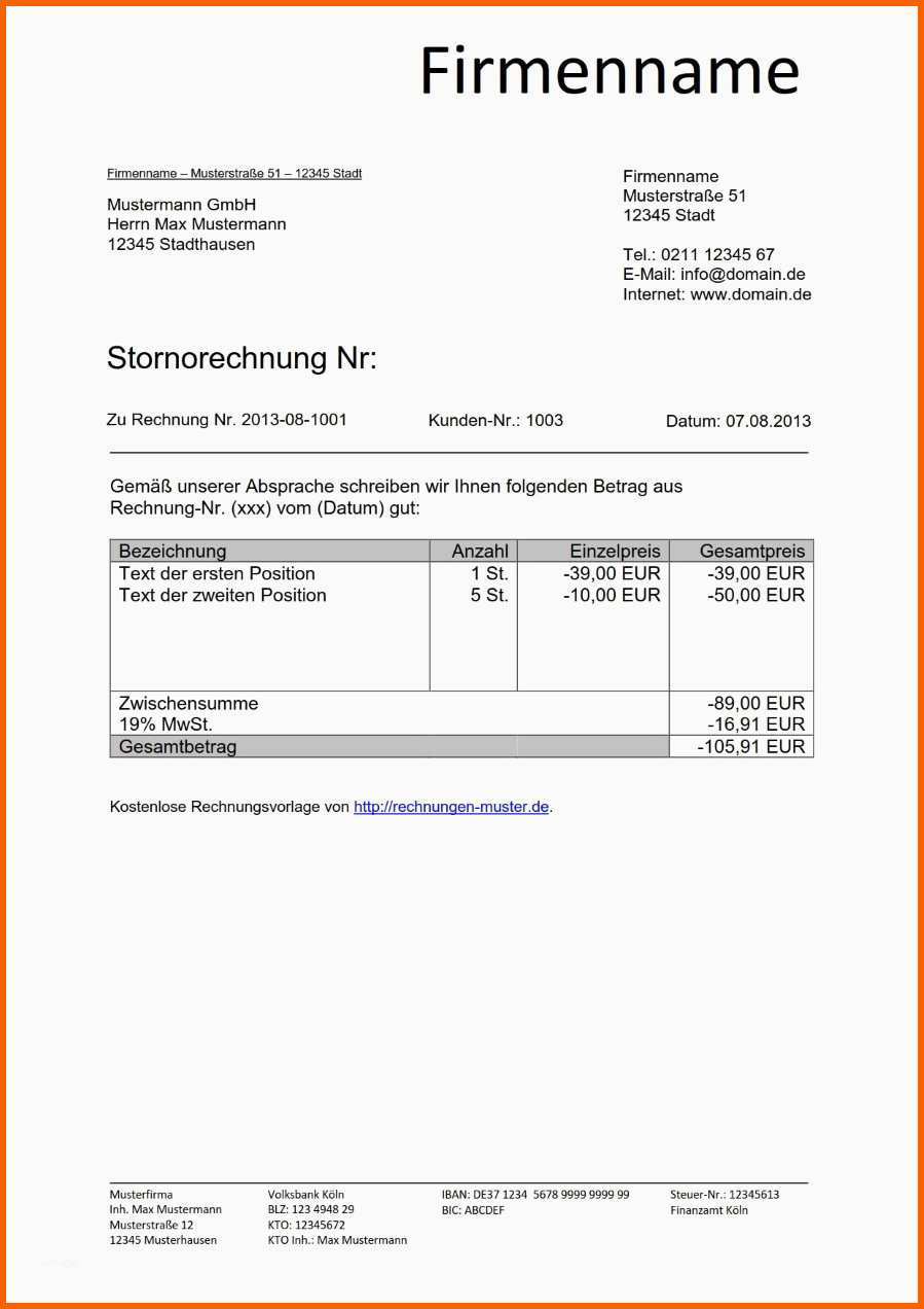 Ungewöhnlich Rechnung Privatverkauf Vorlage Vorlagen Komplett – Rechinv