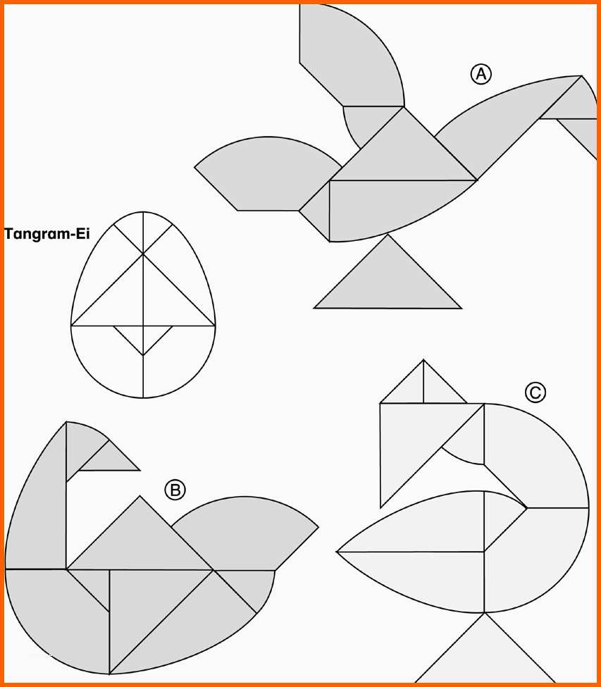 Ungewöhnlich Tangram Vorlagen Kinderbilder Download
