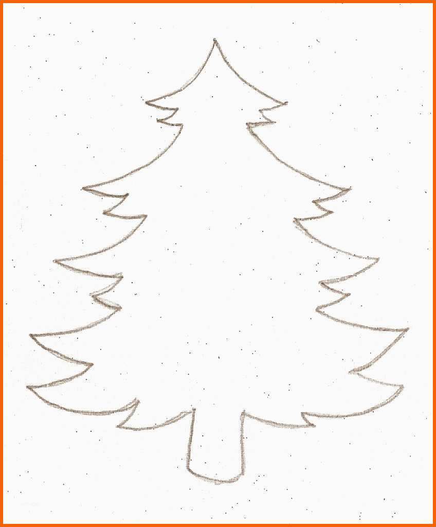 Ungewöhnlich Tannenbaum Vorlage Selbstgemacht | Kostenlos Vorlagen