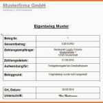 Ungewöhnlich Wie Muss Ein Eigenbeleg Aussehen Musterbeispiel &amp; Inhalt